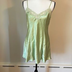 Victoria’s Secret silky light green negligee
